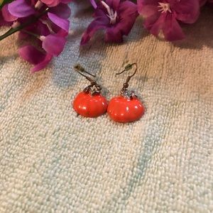 Pumpkin pierce earrings